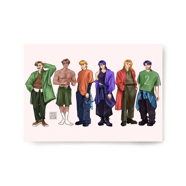 Stardew Boys Poster Printing
