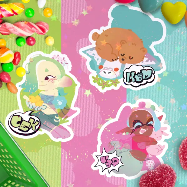 Splatoon 3 Springfest Stickers Sheet