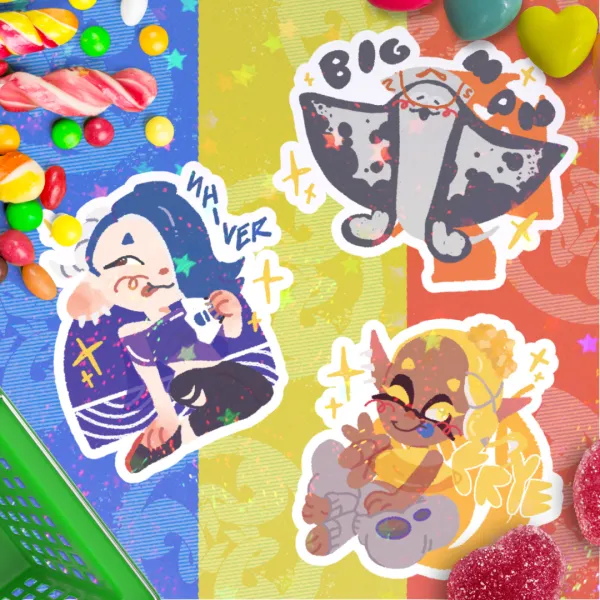 Splatoon 3 Deep Cut Stickers Sheet