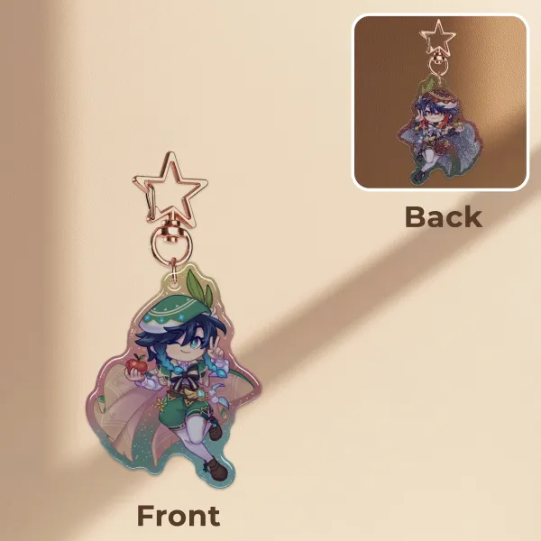 Venti Good and Evil [Genshin Impact] - Keychain EPOXY