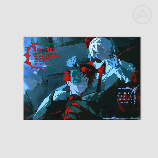 "Eyes of devotion" print