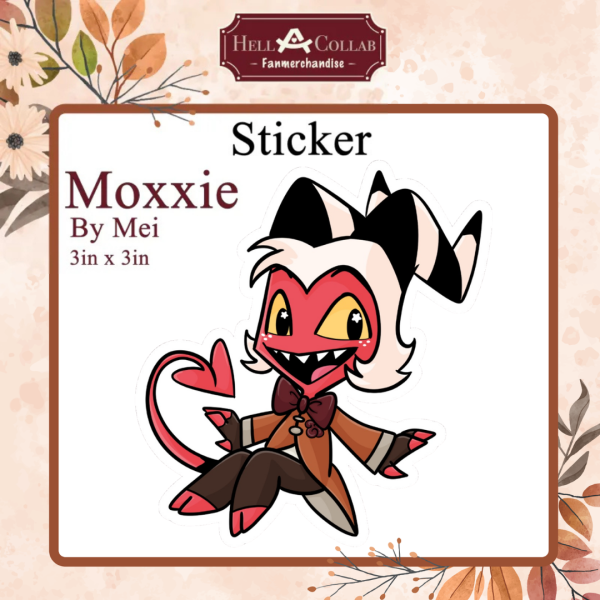 Moxxie Sticker // Wedding Hell-a-Collab (Non official)