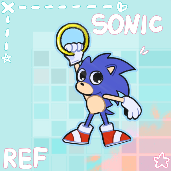 Sonic the Hedgehog Glossy Sticker