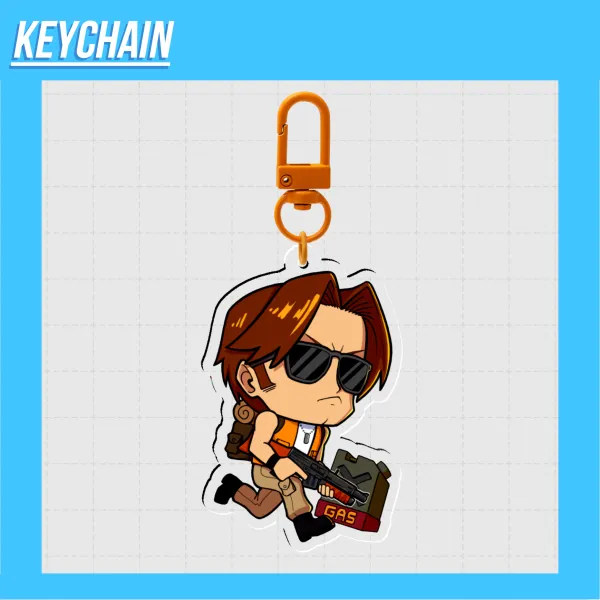 Tarma Roving - Metal Slug Keychain