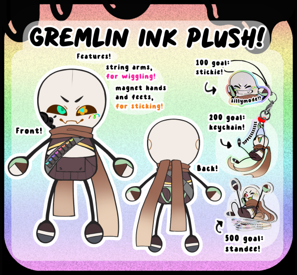 Gremlin Ink Plush