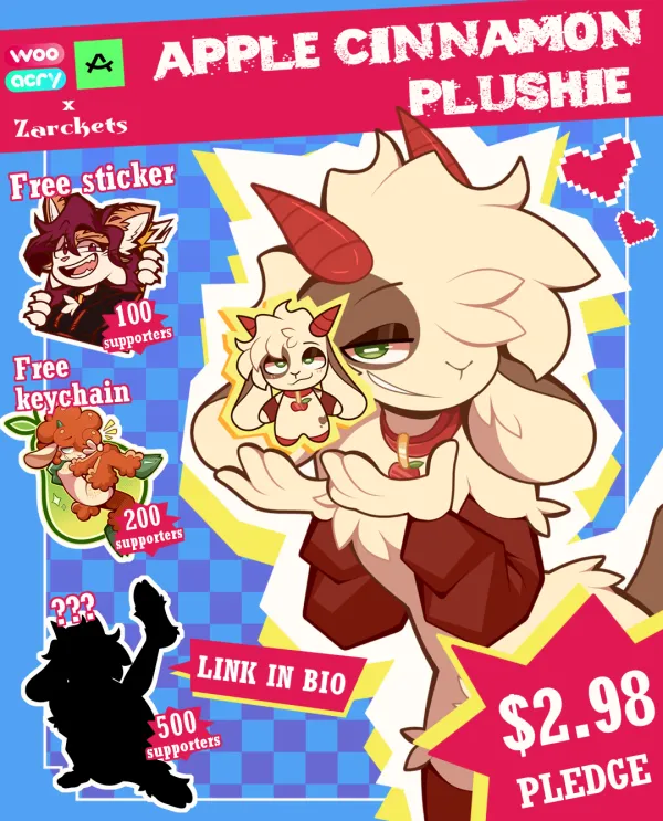 Apple Cinnamon Plushie