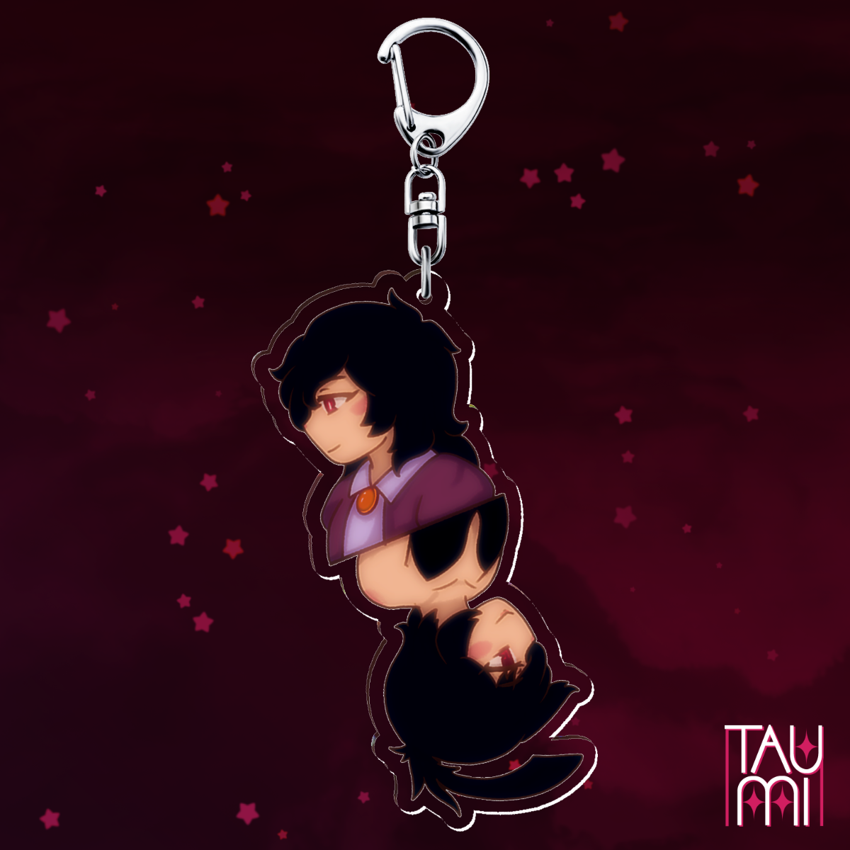 (Fanart) Princess Tutu Rue/Kraehe Acrylic Keychain