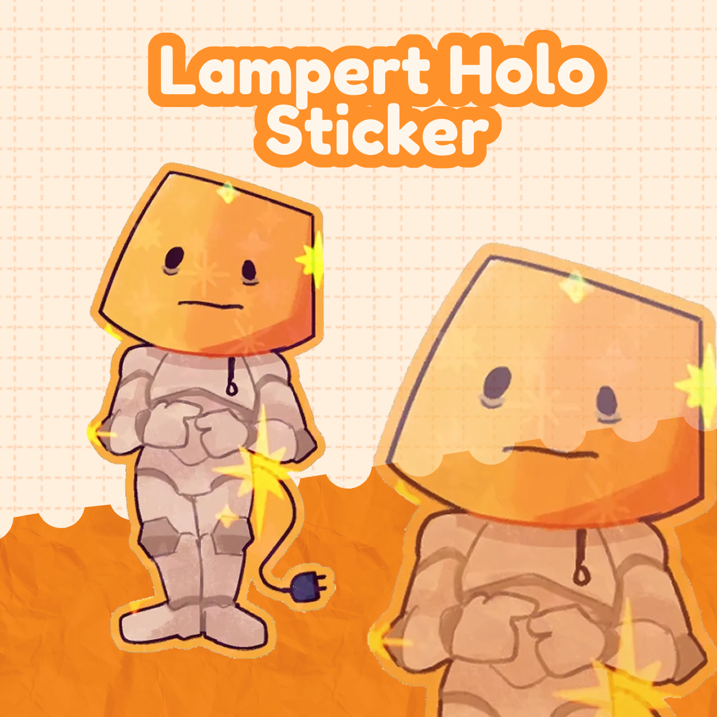 Lampert Holo Die Cut Sticker
