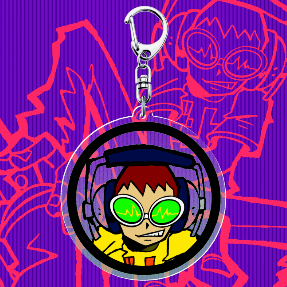 BEAT - Jet Set Radio Acrylic Keychain