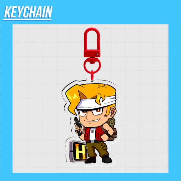 Marco Rossi - Metal Slug Keychain