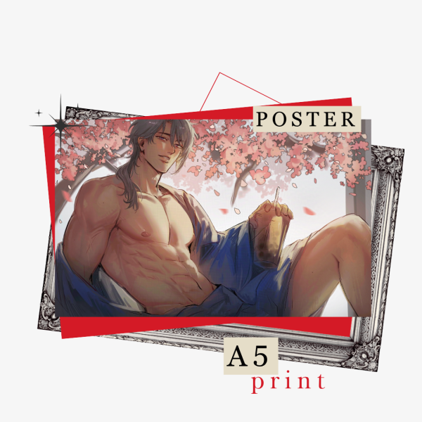Kamisato Ayato A5 Poster