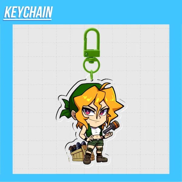 Eri Kasamoto - Metal Slug Keychain
