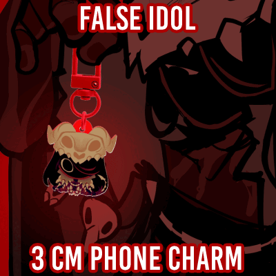 False Idol Full Bleed Phone Charm