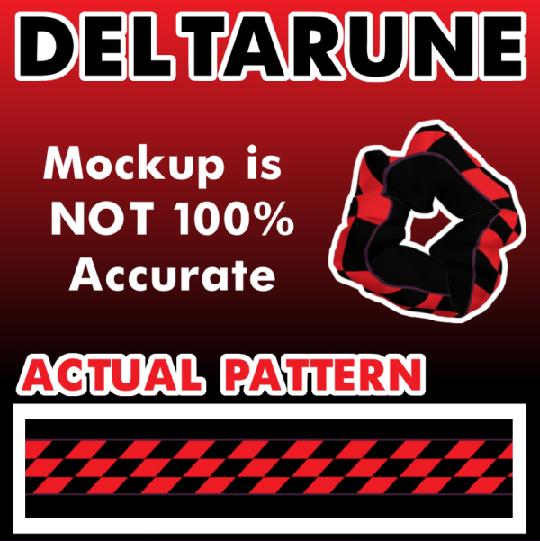 GREAT BOARD - Deltarune Scrunchie