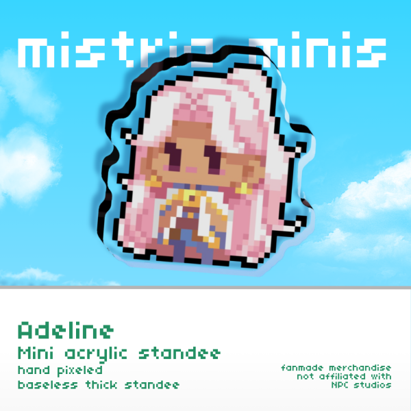 Mistria Minis Adeline Acrylic Buddy