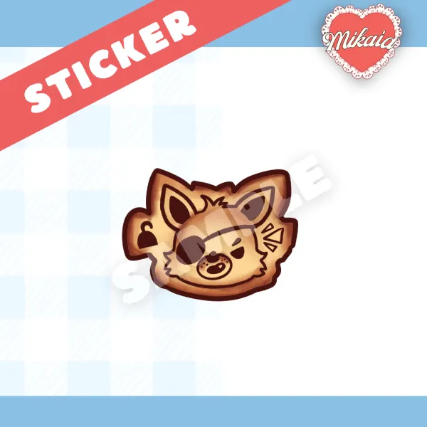 FOXY COOKIE Sticker! | FNAF , FIVE NIGHTS AT FREDDYS | By Mikaia