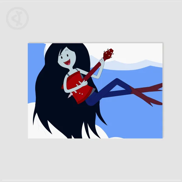 Marceline the Vampire Queen (Adventure Time) - Poster/Print