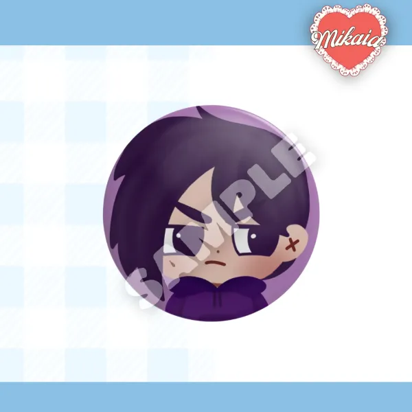 SEBASTIAN Button Pin! | STARDEW VALLEY | By Mikaia