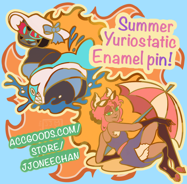 Yuriostatic Summer Enamel Pins