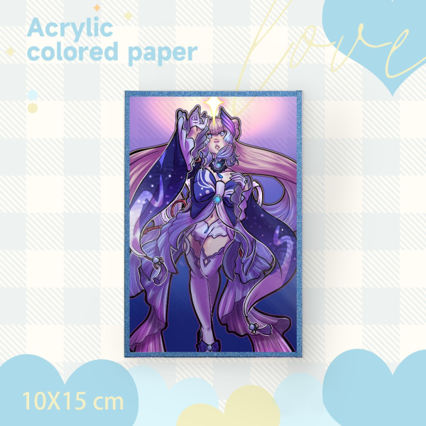 Clear Acrylic Art Board - Sangonomiya Kokomi