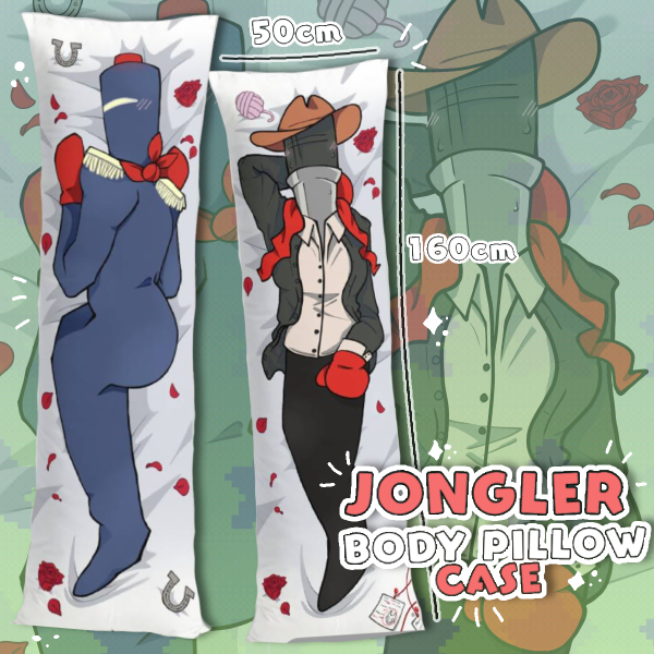 "Jongler" (Deltarune) Body Pillowcase - 19.7"x63"(50x160cm)