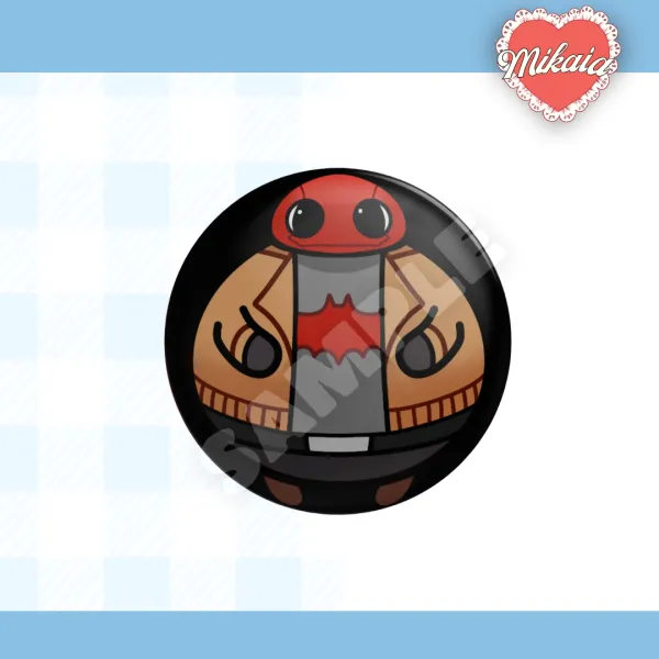 FATSON TODD Button Pin! | JASON TODD RED HOOD BATMAN, DC, ROBINS MEME | By Mikaia