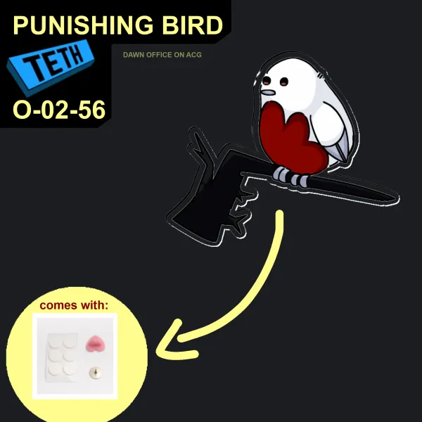 [LOB-CORP] PUNISHING BIRD Acrylic Pin