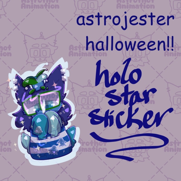 Astrojester - Halloween Sticker