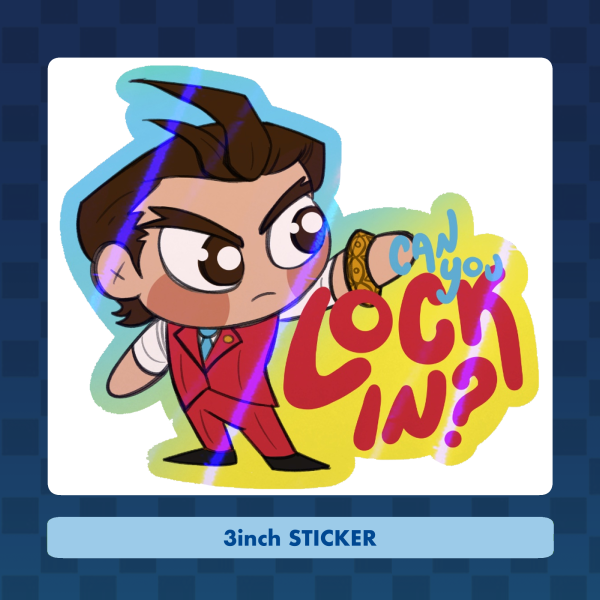 Apollo Justice - Ace Attorney - Die Cut Stickers