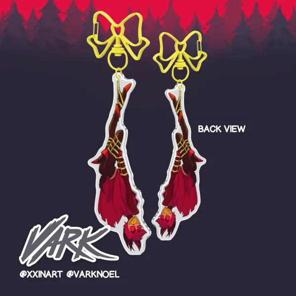 Shibari Alastor Single-side Rounding Acrylic Keychains
