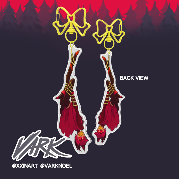 Shibari Alastor Single-side Rounding Acrylic Keychains