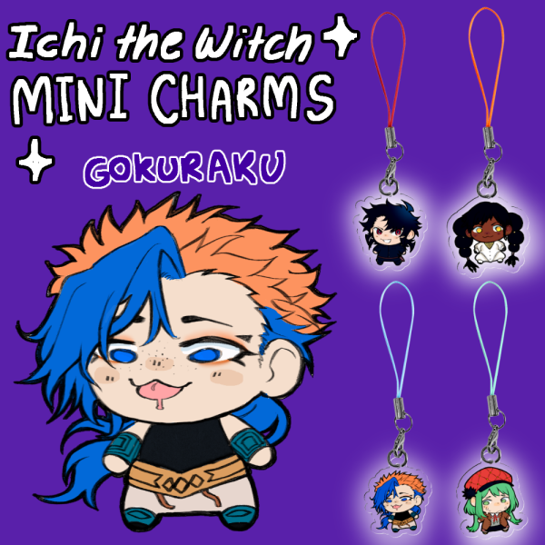 Gokuraku - Acrylic Charm