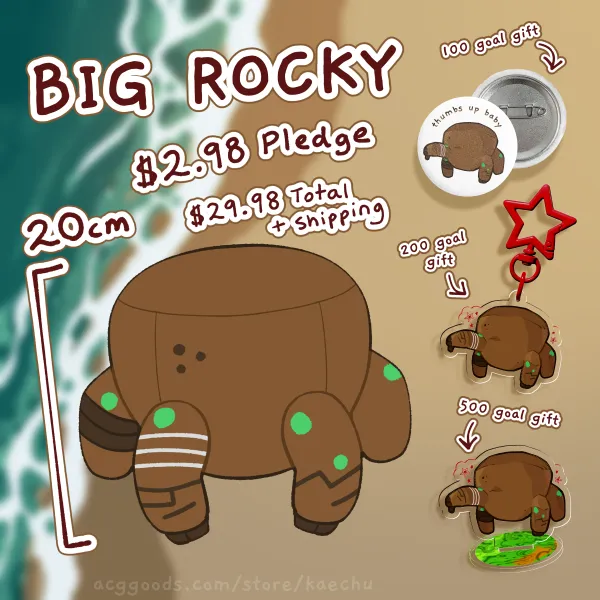 Rocky Big Cuddle Plush