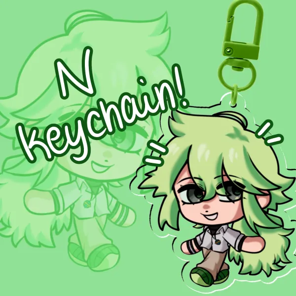 [Pokemon] tiny n - Clear Acrylic Keychain