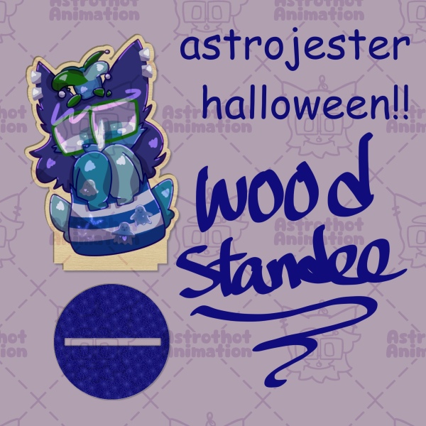 Astrojester - Halloween Wood Standee