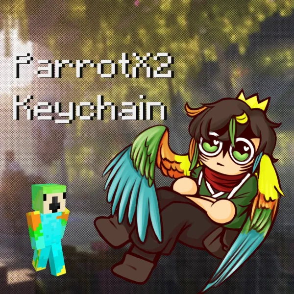 [UU] ParrotX2 Keychain