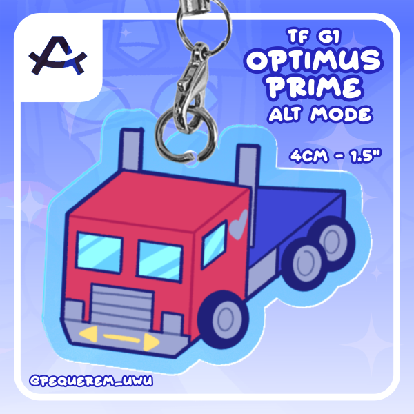 ✦ G1 Optimus Prime Altmode - Phonecharm ✦