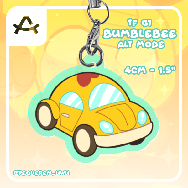 ✦ G1 Bumblebee Altmode - Phonecharm ✦