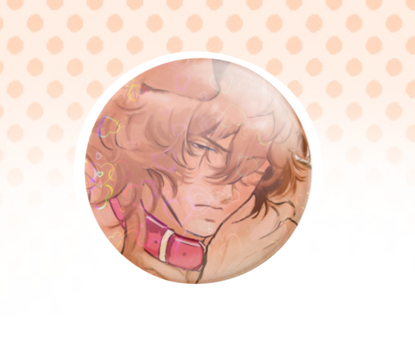 Puppy Chuuya pin (Heart Holo)