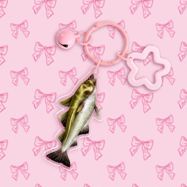 Cute Cod Fish Charm