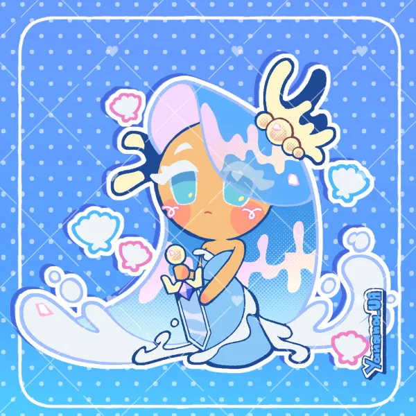 Sea Fairy - Clear Vinyl Stickers