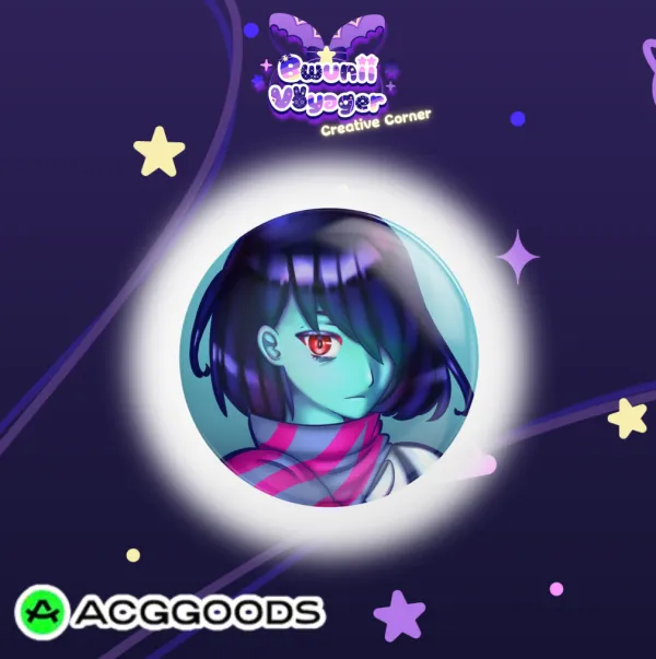 Deltarune ✦₊∘ Kris Badge