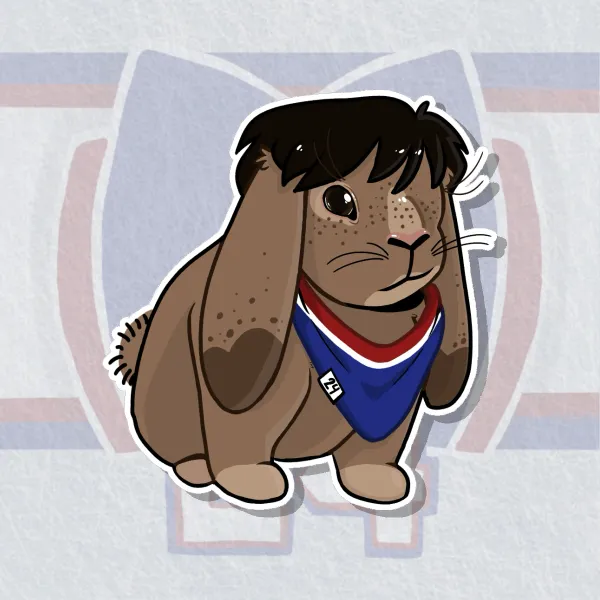 Shane Hollander Bunny (Sticker)