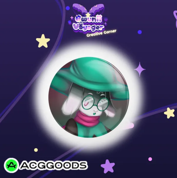 Deltarune ✦₊∘ Ralsei Badge