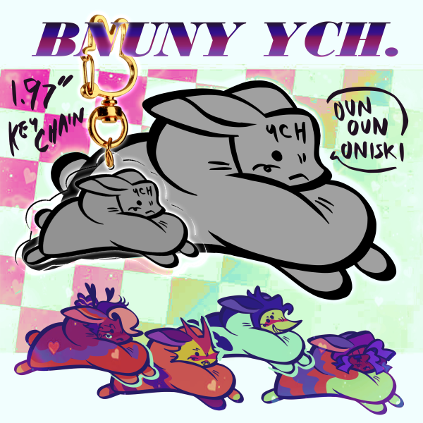 🐰|| BNUNY YCH KEYCHAIN