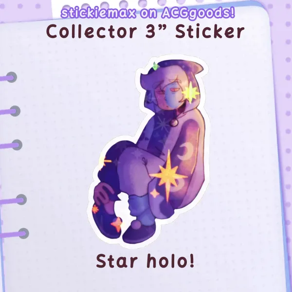 The Collector Die Cut Sticker