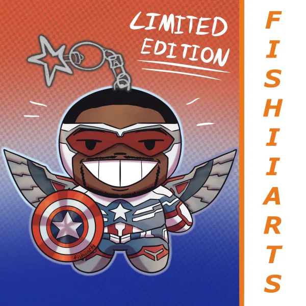 LIMITED Sam Wilson America TFATWS Keychain