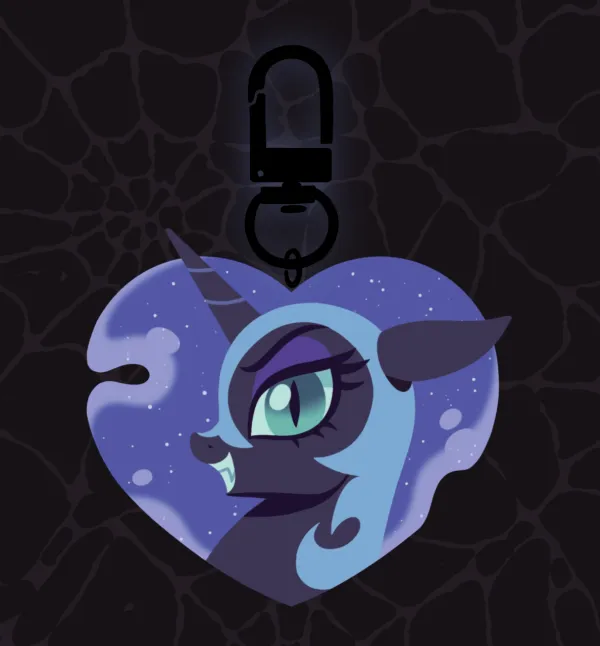 Nightmare Moon Keychain