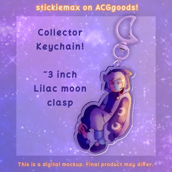 The Collector Acrylic Keychain