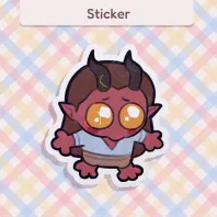 🥺 Egg Pwead - OC Die Cut Sticker